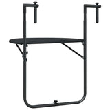 vidaXL Balkontafel hangend 60x64x83,5 cm rattan-look kunststof wit