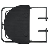 vidaXL Balkontafel hangend 60x64x83,5 cm rattan-look kunststof wit