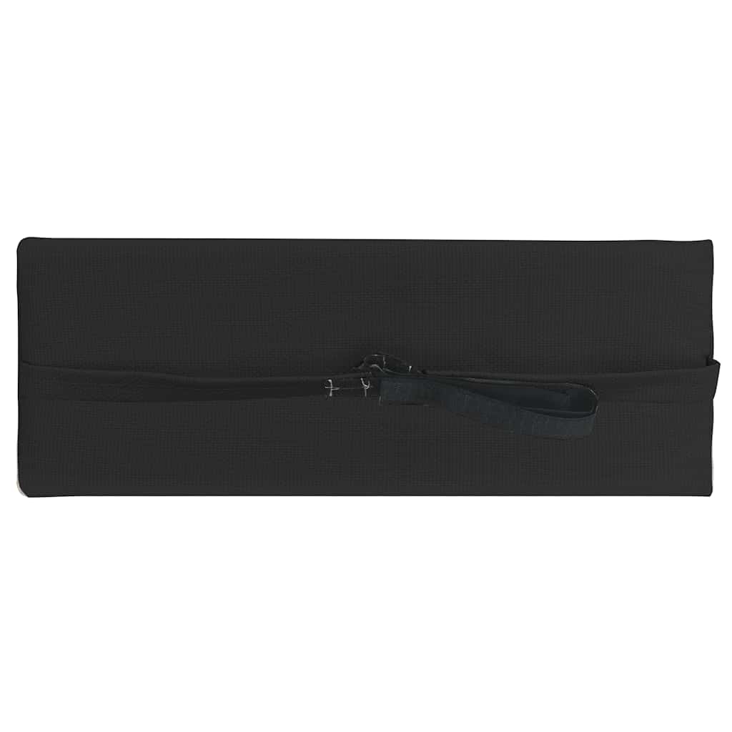 vidaXL Headrest for sun lounger 40x7.5x15 cm textilene grey