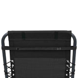 vidaXL Headrest for sun lounger 40x7.5x15 cm textilene grey