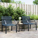 vidaXL Tuinstoelen 2 st hout