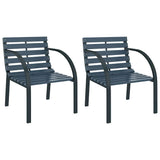 vidaXL Tuinstoelen 2 st hout