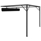 vidaXL Tuinwandprieel met uittrekbaar dak 3x3x2,3 m