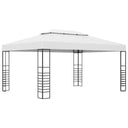 vidaXL Gazebo 180 g/m² 3x4 m taupe