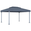 vidaXL Prieel 400x300 cm aluminium crème
