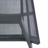 vidaXL Tuinschommelstoelen 2 st textileen zwart