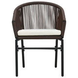 vidaXL Tuinstoelen 2 st PE-rattan zwart