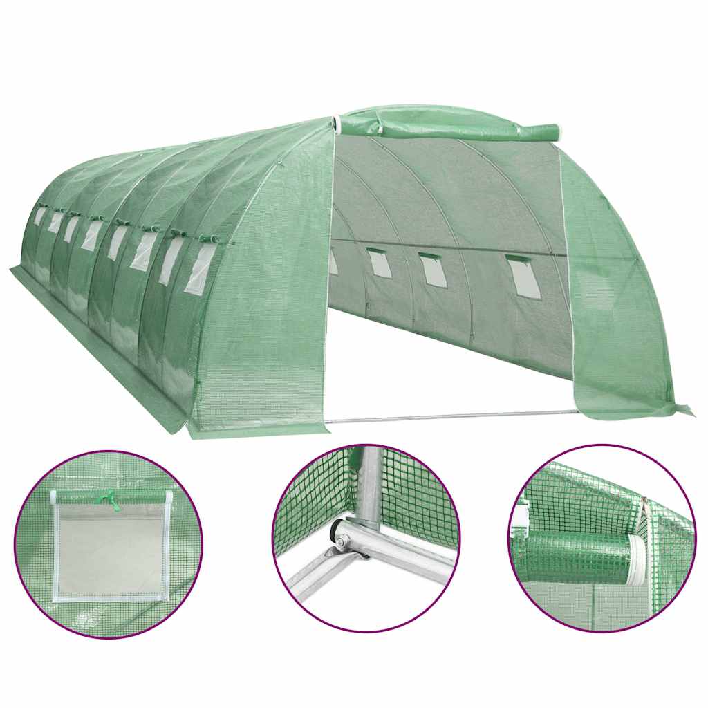 vidaXL Kas 4,5 m² 300x150x200 cm