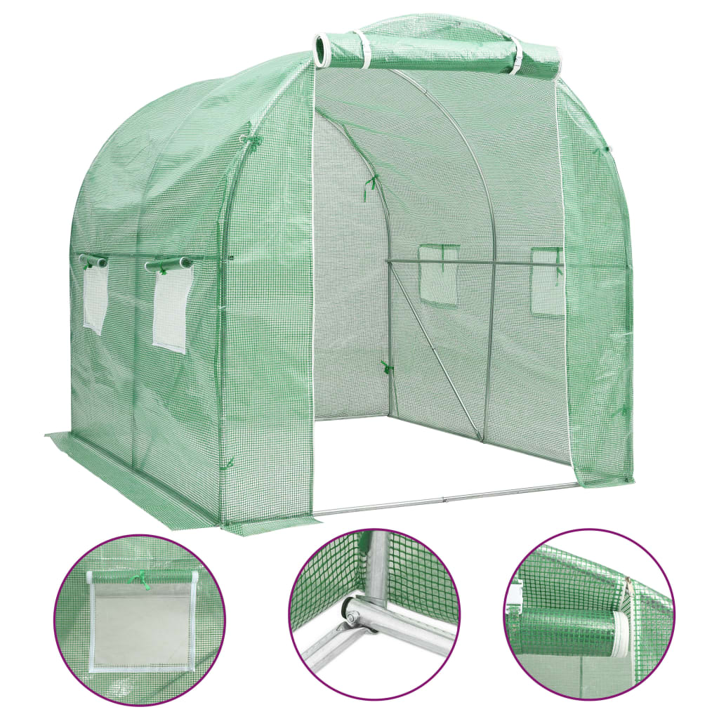 vidaXL Kas 4,5 m² 300x150x200 cm