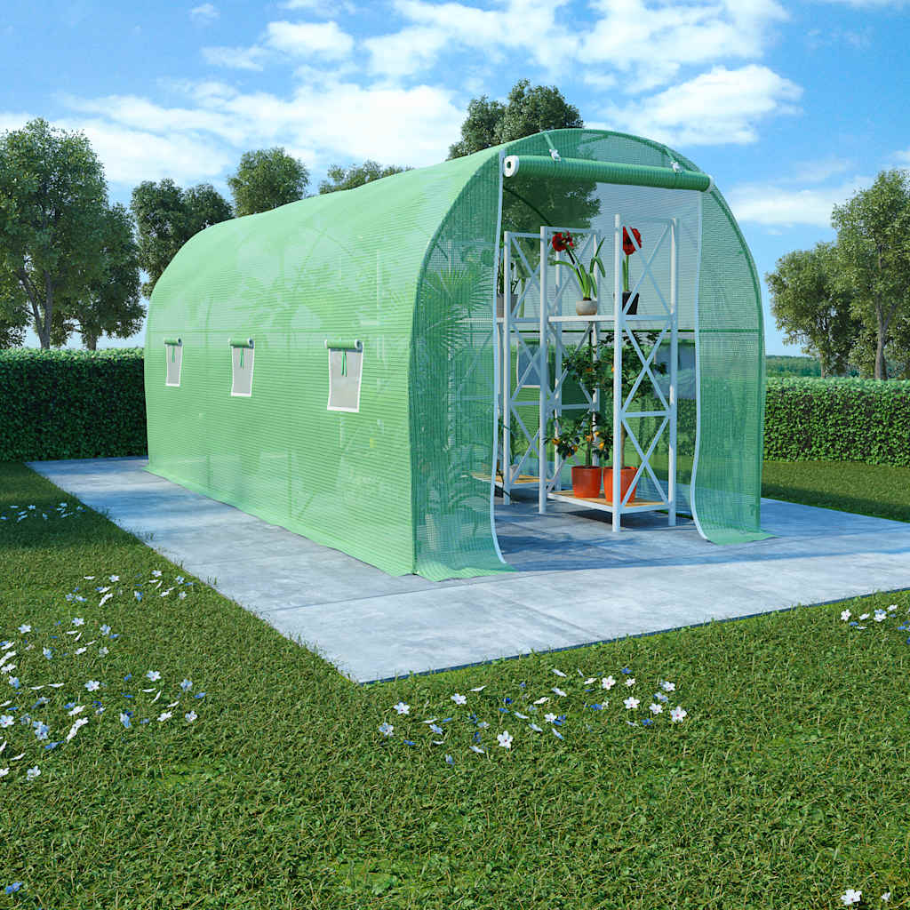 vidaXL Kas 4,5 m² 300x150x200 cm