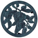 vidaXL Plantentrolleys 6 st 30 cm kunststof bronskleurig