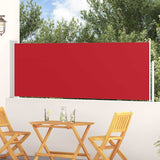 vidaXL Tuinscherm uittrekbaar 140x600 cm zwart