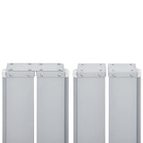 vidaXL Windscherm uittrekbaar 160x600 cm bruin