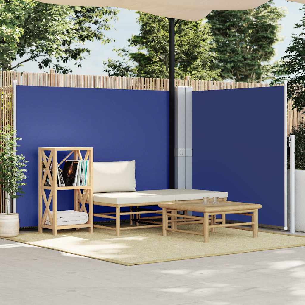 vidaXL Windscherm uittrekbaar 160x600 cm bruin