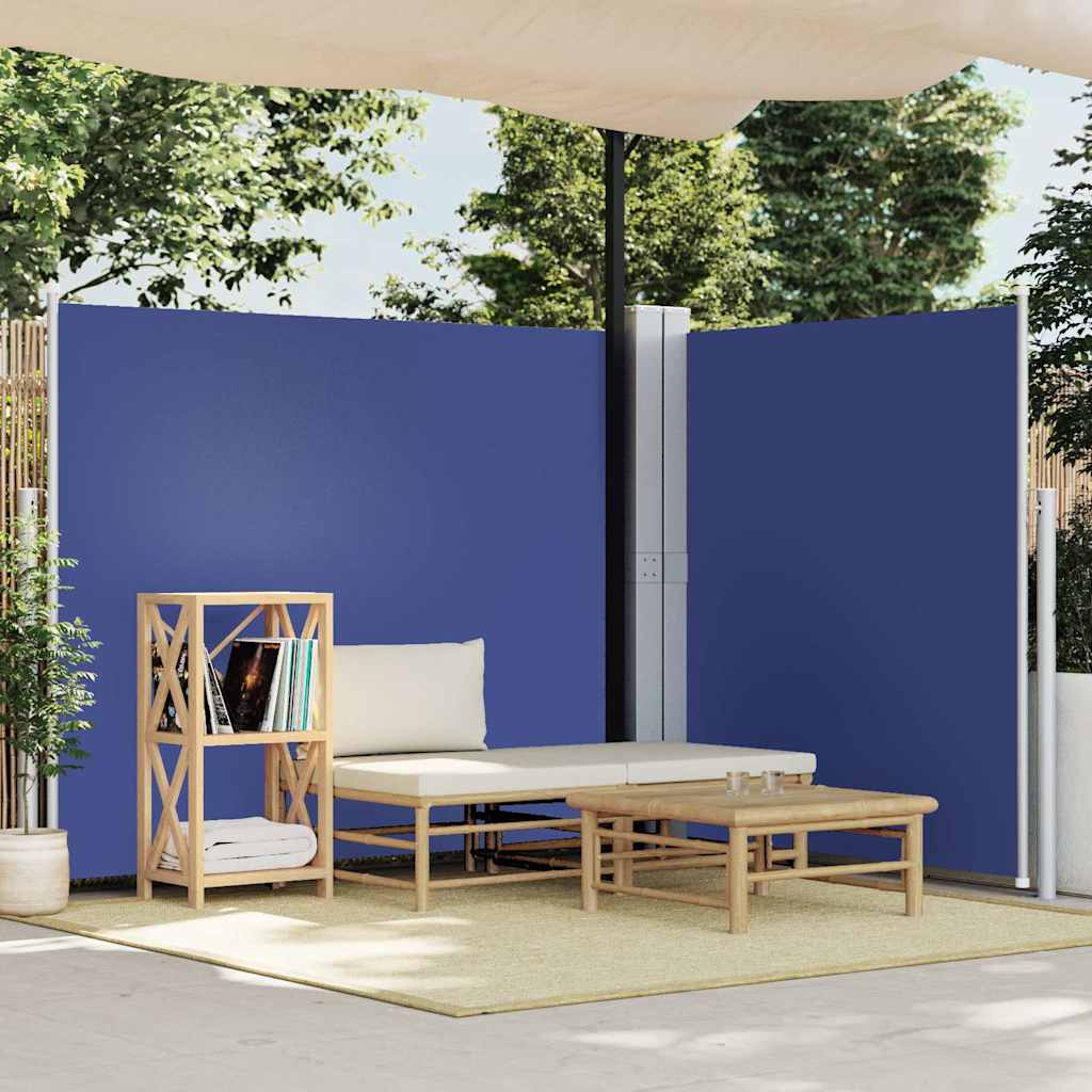 vidaXL Windscherm uittrekbaar 160x600 cm bruin