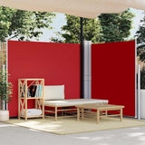 vidaXL Windscherm uittrekbaar 160x600 cm bruin