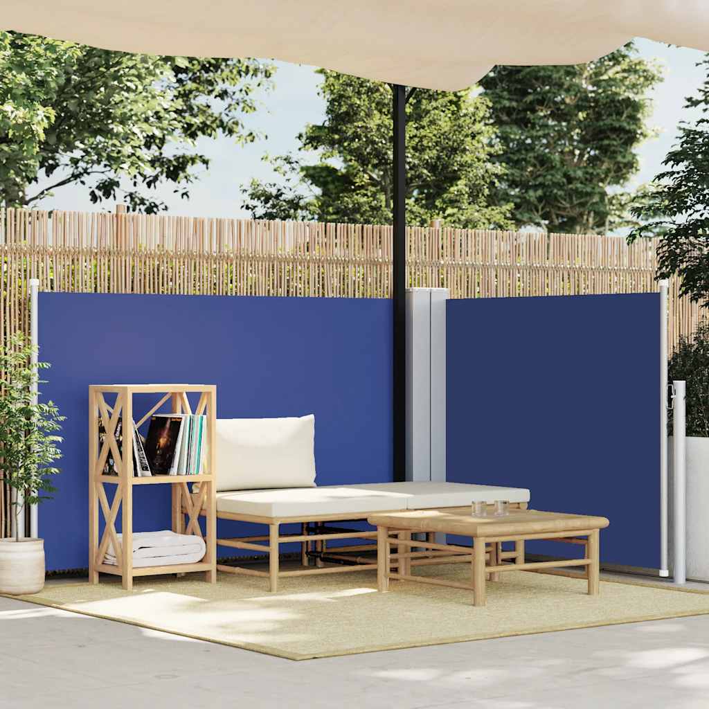 vidaXL Windscherm uittrekbaar 160x600 cm bruin