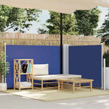 vidaXL Windscherm uittrekbaar 160x600 cm bruin