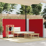 vidaXL Windscherm uittrekbaar 160x600 cm bruin