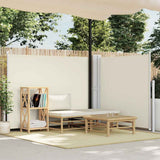 vidaXL Windscherm uittrekbaar 160x600 cm bruin