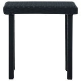vidaXL Tuintheetafel 40x40x40 cm poly rattan bruin