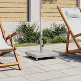 vidaXL Parasol Base Square 30 kg Granite Grey