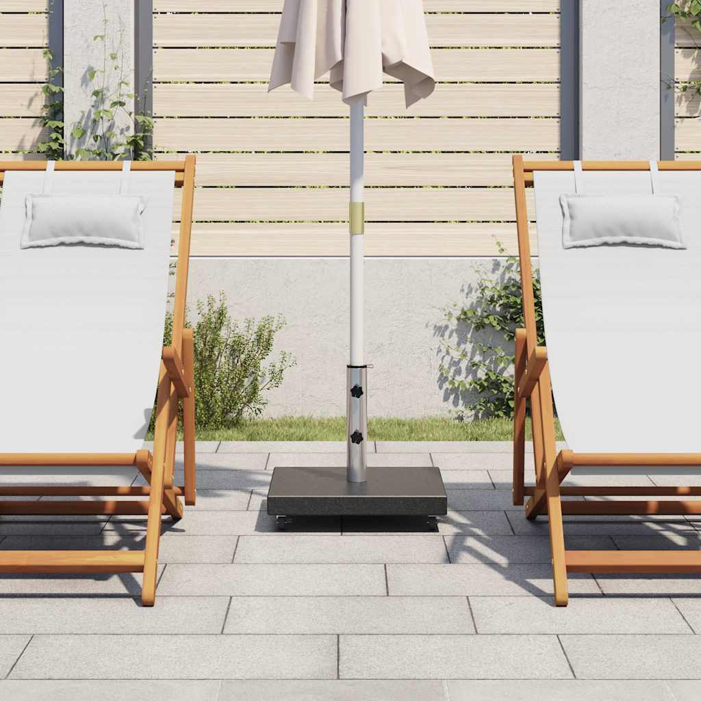 vidaXL Parasol Base Square 30 kg Granite Grey