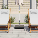 vidaXL Parasol Base Square 30 kg Granite Grey