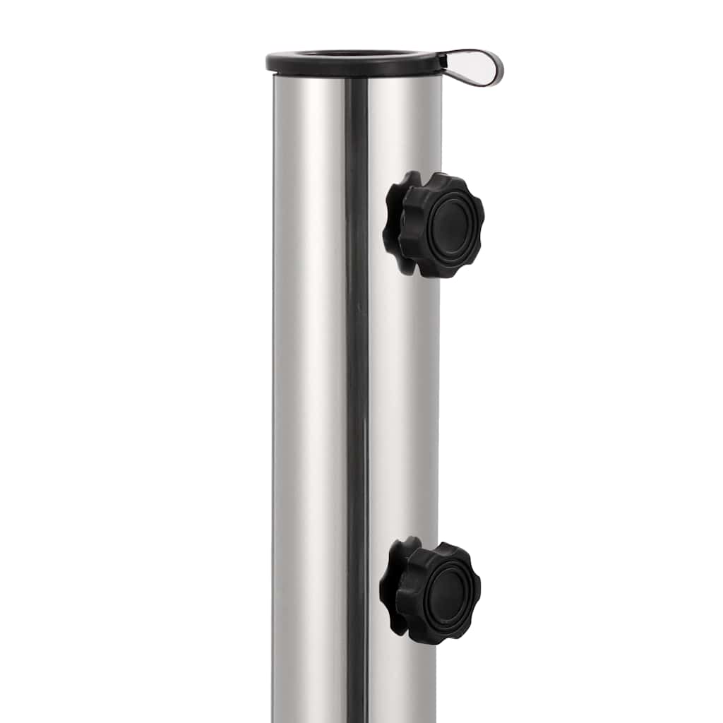 vidaXL Parasol Base Square 30 kg Granite Grey