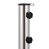 vidaXL Parasol Base Square 30 kg Granite Grey