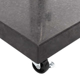 vidaXL Parasol Base Square 30 kg Granite Grey