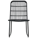 vidaXL Tuinstoelen 2 stuks poly rattan eikenkleurig