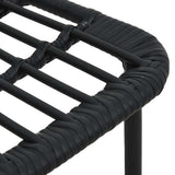 vidaXL Tuinstoelen 2 stuks poly rattan eikenkleurig