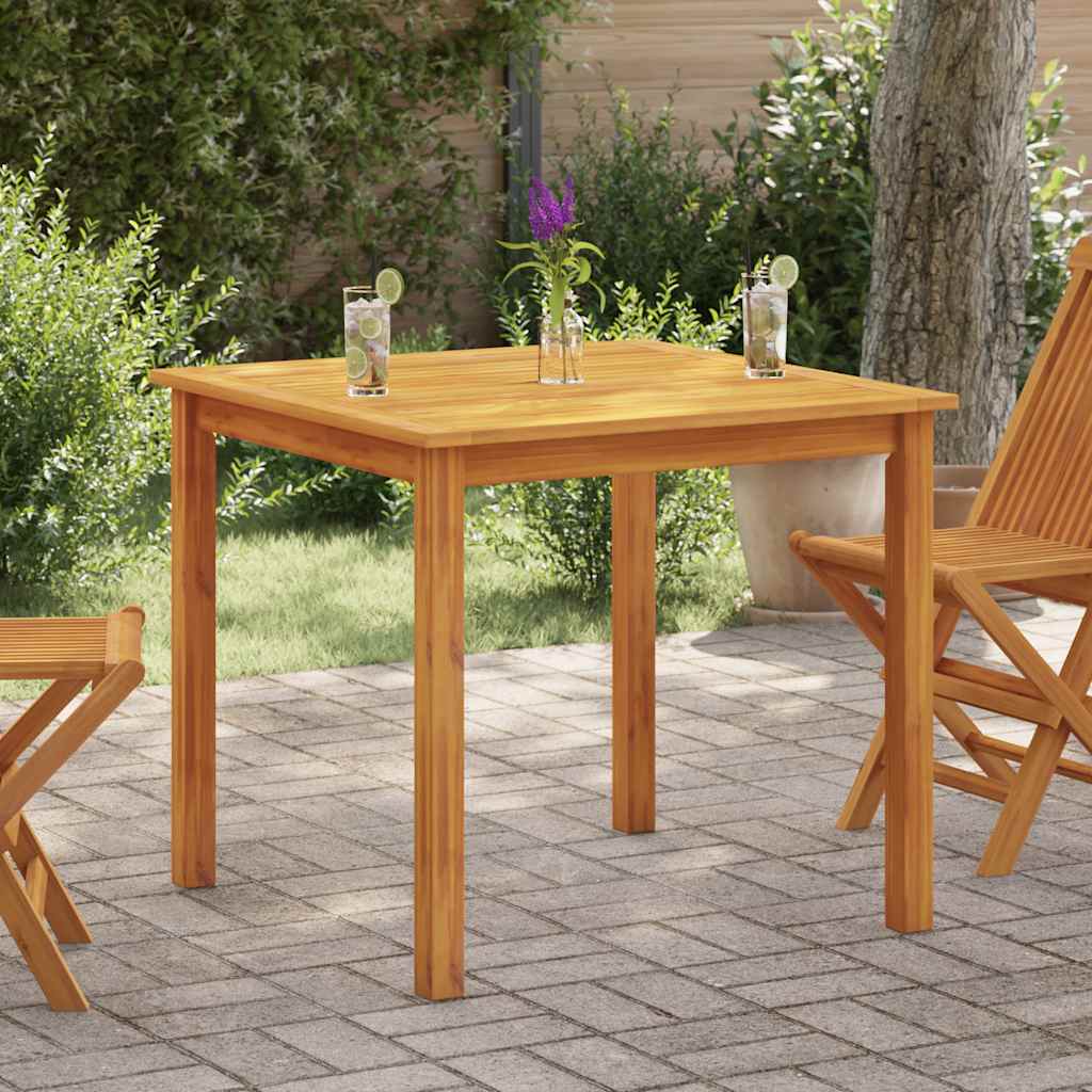 vidaXL Tuintafel 110x55x75 cm massief acaciahout