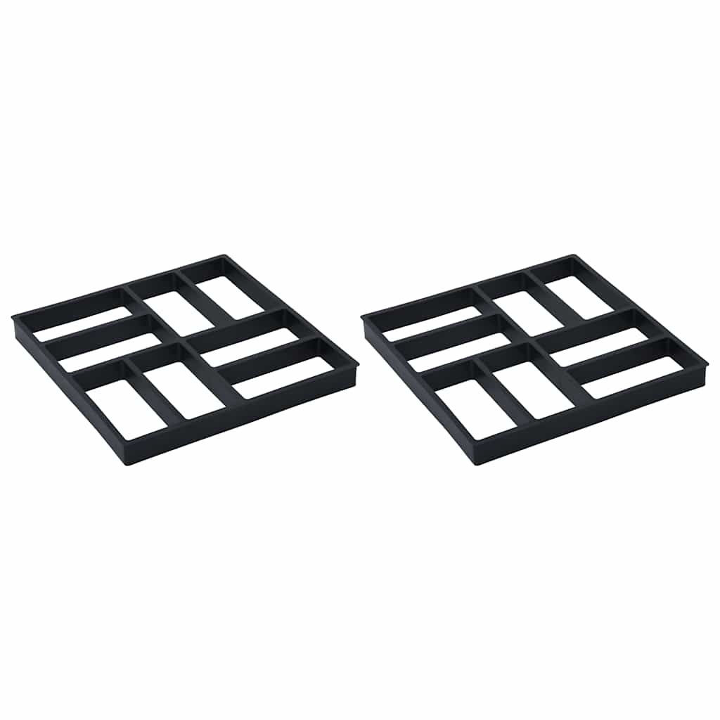 Paving mould 42 x 42 x 4 cm set of 2