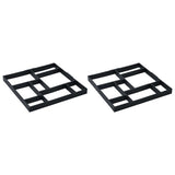 Paving mould 42 x 42 x 4 cm set of 2