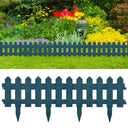 vidaXL Gazonranden 25 st 10 m PP couleur antraciet