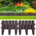 vidaXL Gazonranden 36 st 10 m PP couleur antraciet