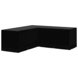 vidaXL Tuinmeubelhoezen 2 st L-vormig 12 oogjes 250x250x90 cm