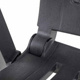 vidaXL Garden chairs 2 pcs adjustable plastic white