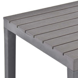 vidaXL Tuintafel 78x78x72 cm kunststof wit