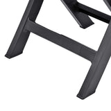 vidaXL Tuinstoelen inklapbaar 2 st kunststof wit