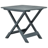 vidaXL Folding Garden Table 79x72x70 cm Plastic White