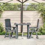 vidaXL Tuintafel 80x75x72 cm kunststof wit