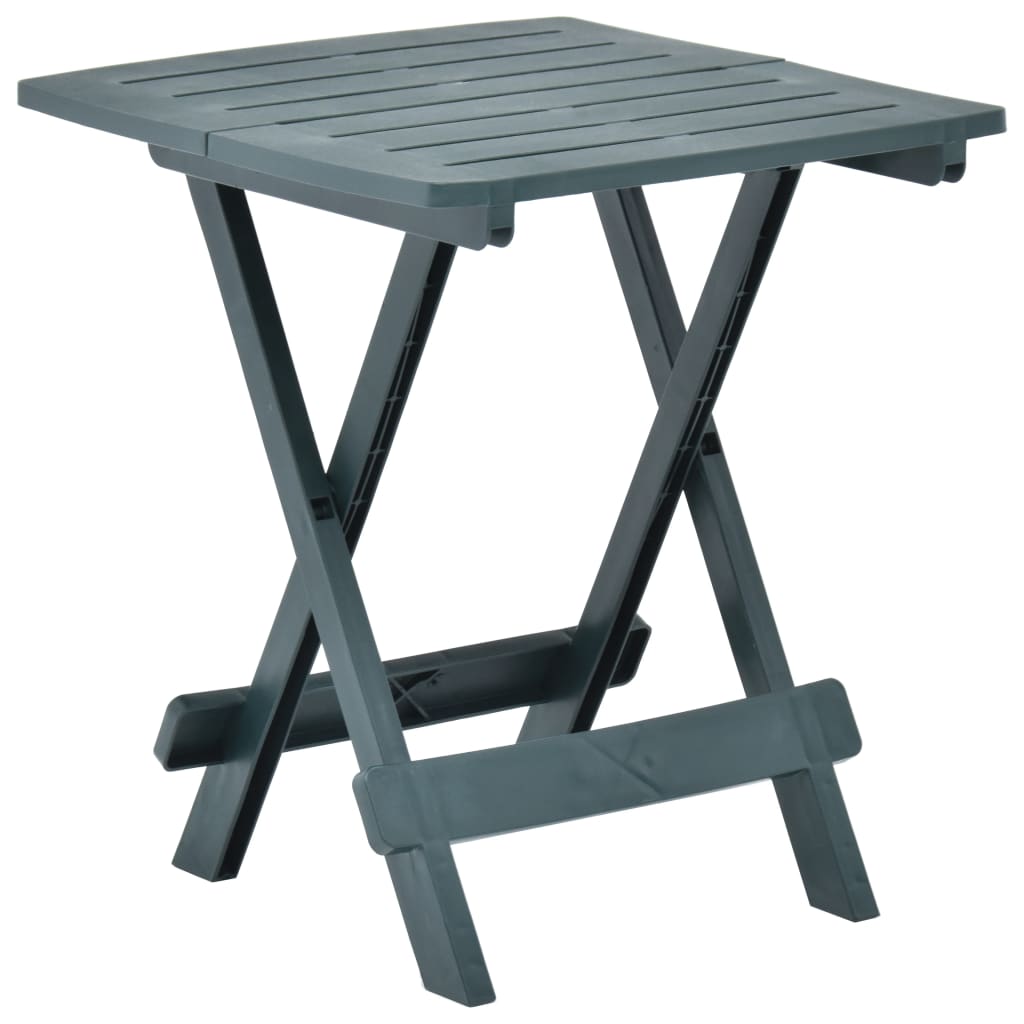 vidaXL Folding Garden Table 45x43x50 cm Plastic White