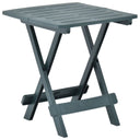vidaXL Folding Garden Table 45x43x50 cm Plastic White