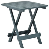 vidaXL Folding Garden Table 45x43x50 cm Plastic White