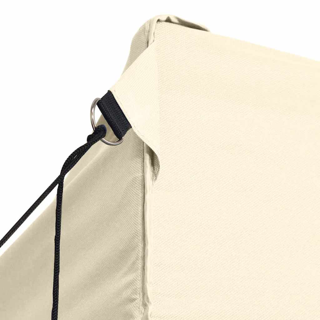 vidaXL Partytent met 4 zijwanden inklapbaar 3x6 m staal blauw