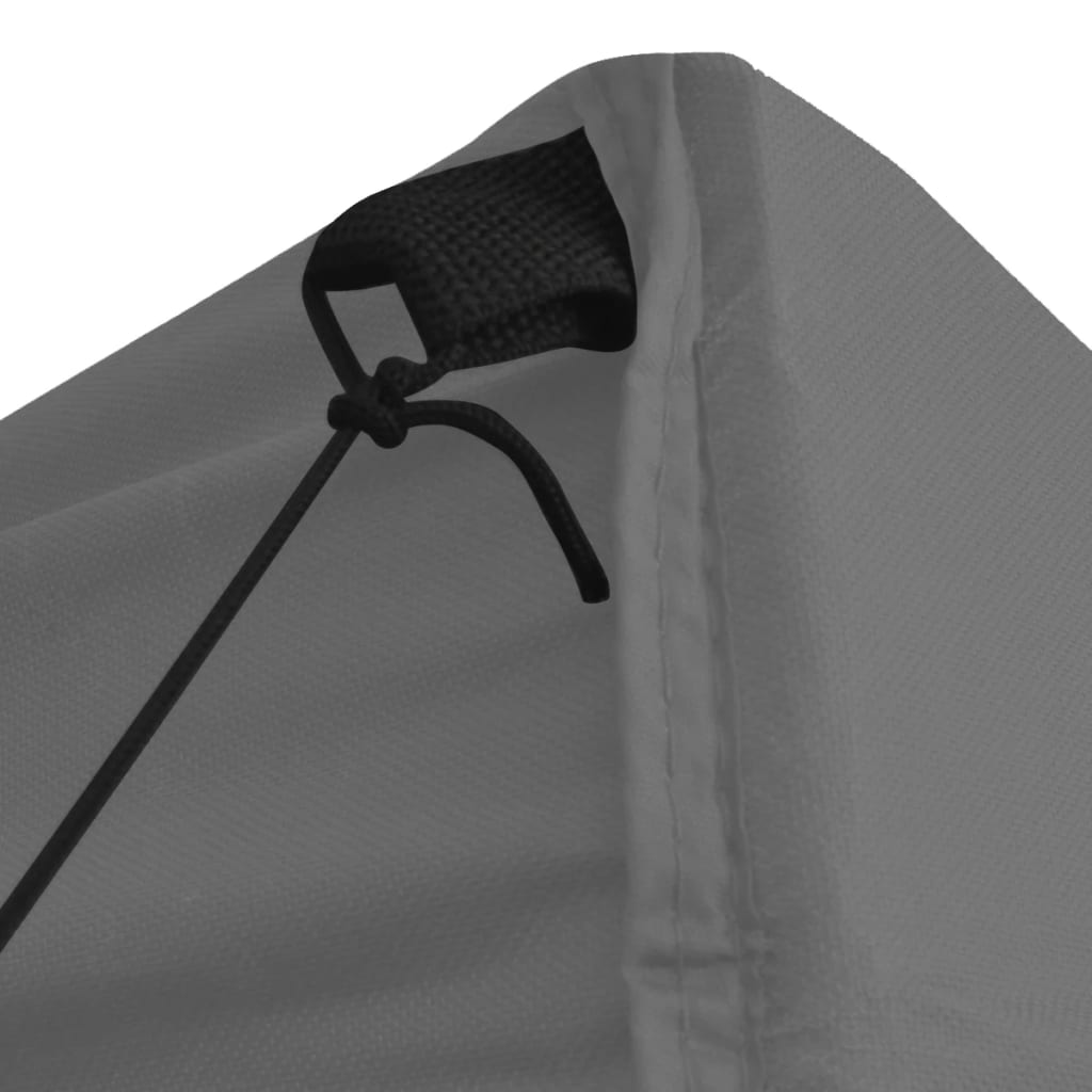 vidaXL Partytent met 4 zijwanden inklapbaar 2x2 m staal crème