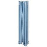 vidaXL Partytent met 4 zijwanden inklapbaar 3x4 m staal blauw